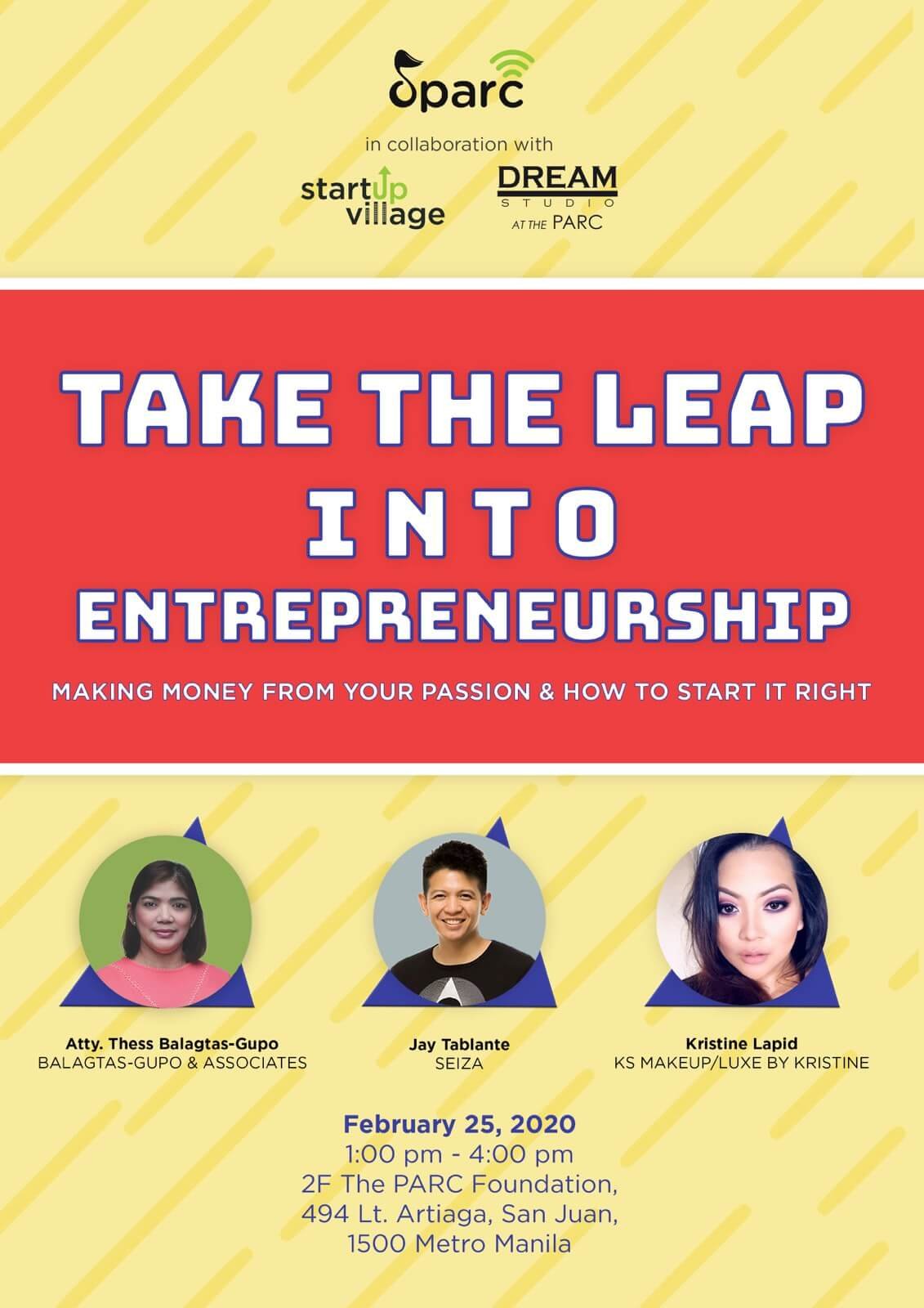 Take the Leap into Entrepreneurship